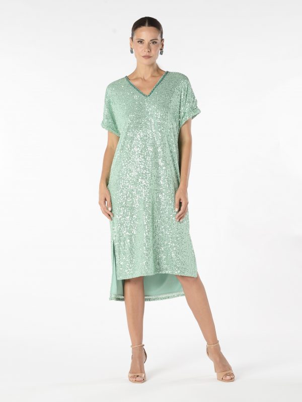 Vestido Éclat Menta –  FASSINA COLLECTIONS (Unidades Limitadas)