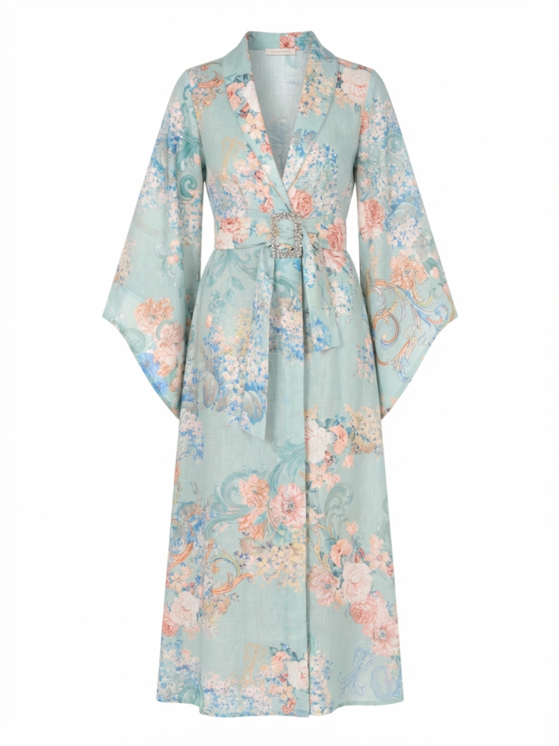 Kimono Largo Floral