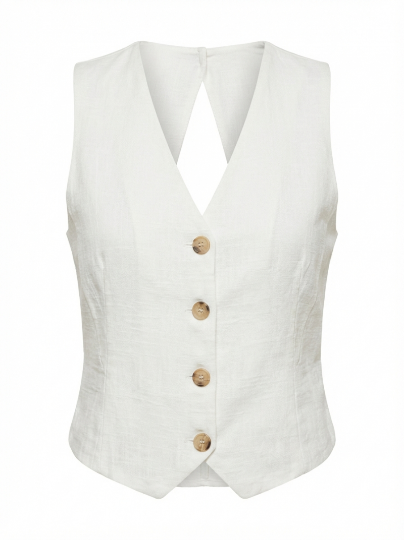 Chaleco sastre estructurado